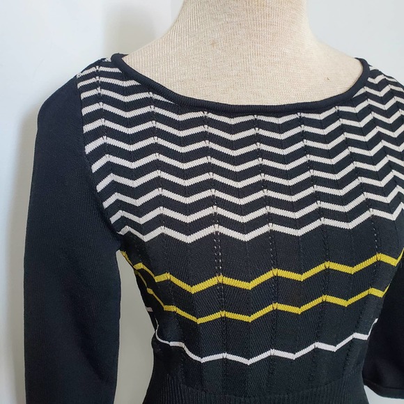5 SALE Nine West Small Knit A-Line Dress - Picture 5 of 6